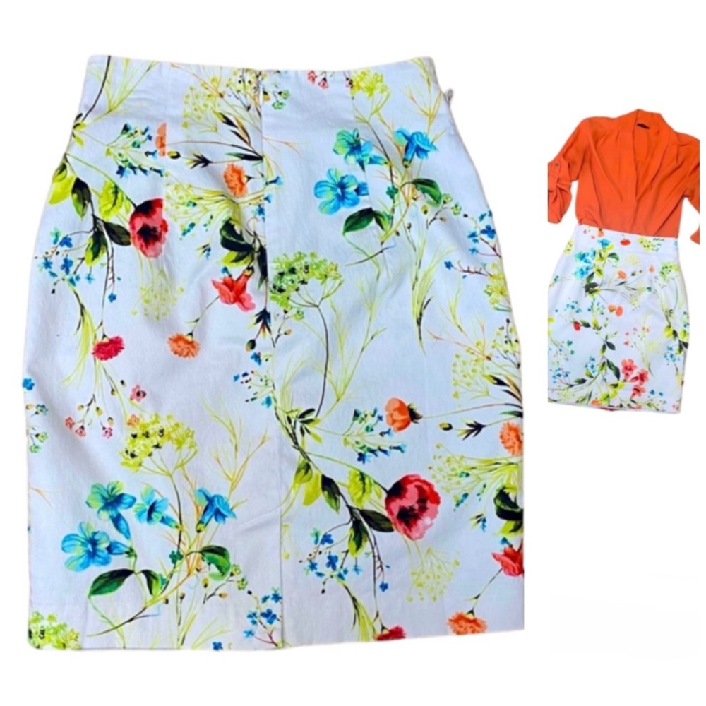 🌷Spring Ready Floral Pencil Skirt 2P